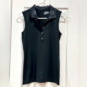 Nike women’s Dri-Fit sleeveless golf polo, size S